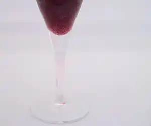 Blueberry Ginger Bellini