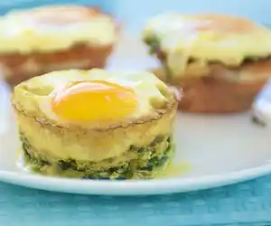 Baked Green Eggs