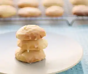 Citrus Ricotta Cookies with Citrus Glaze