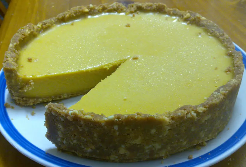 Cheeseless Pumpkin Cheesecake