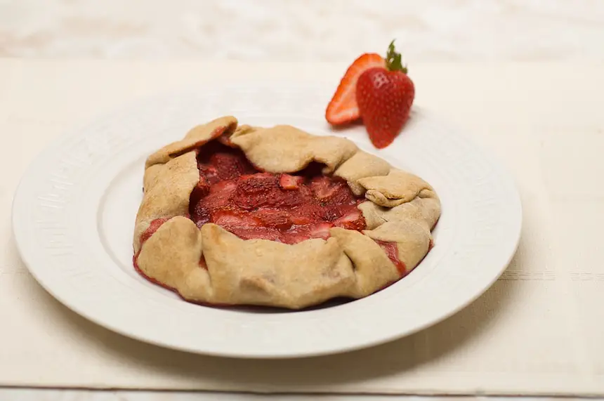 Strawberry Tart for Two