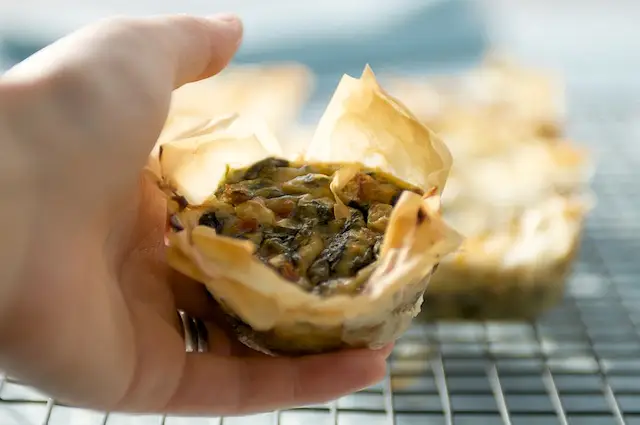 Spinach & Feta Phyllo Muffins