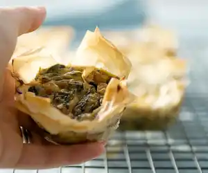 Spinach & Feta Phyllo Muffins