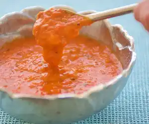 Red Bell Pepper Sauce