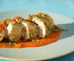 Chicken Stuffed with Goat Cheese