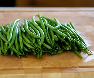 Green Beans with Toasted Almond Gremolata