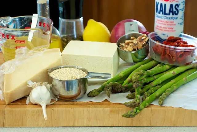 Get all the ingredients ready.