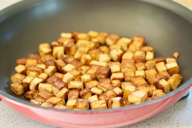 Cooked tofu