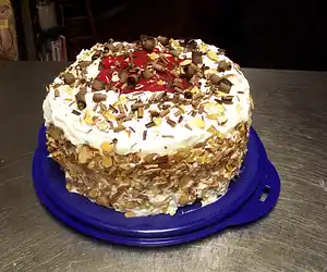 Schwarzwalder Kirschtorte (Black Forest Cherry Cake)