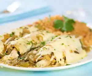 Chicken Enchiladas Verde (Green)