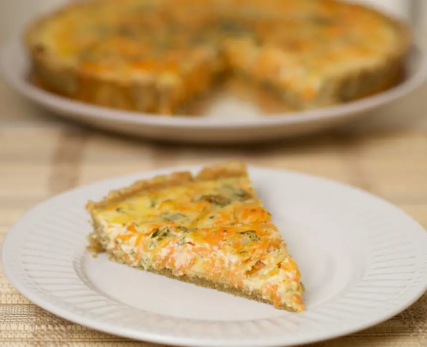 Delicious Carrot & Tarragon Tart 