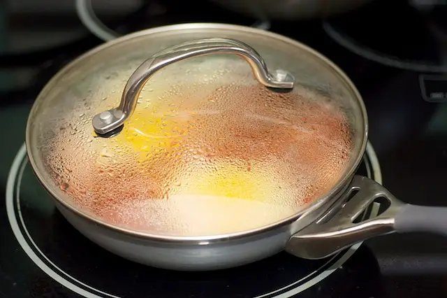 Cover and simmer slowly