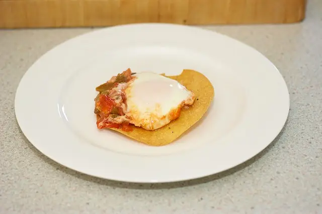 Place the perfectly poached egg