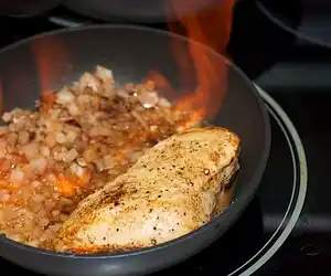 Flaming Chicken Gorky