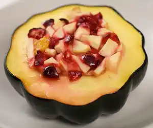 Cranberry-Stuffed Acorn Squash