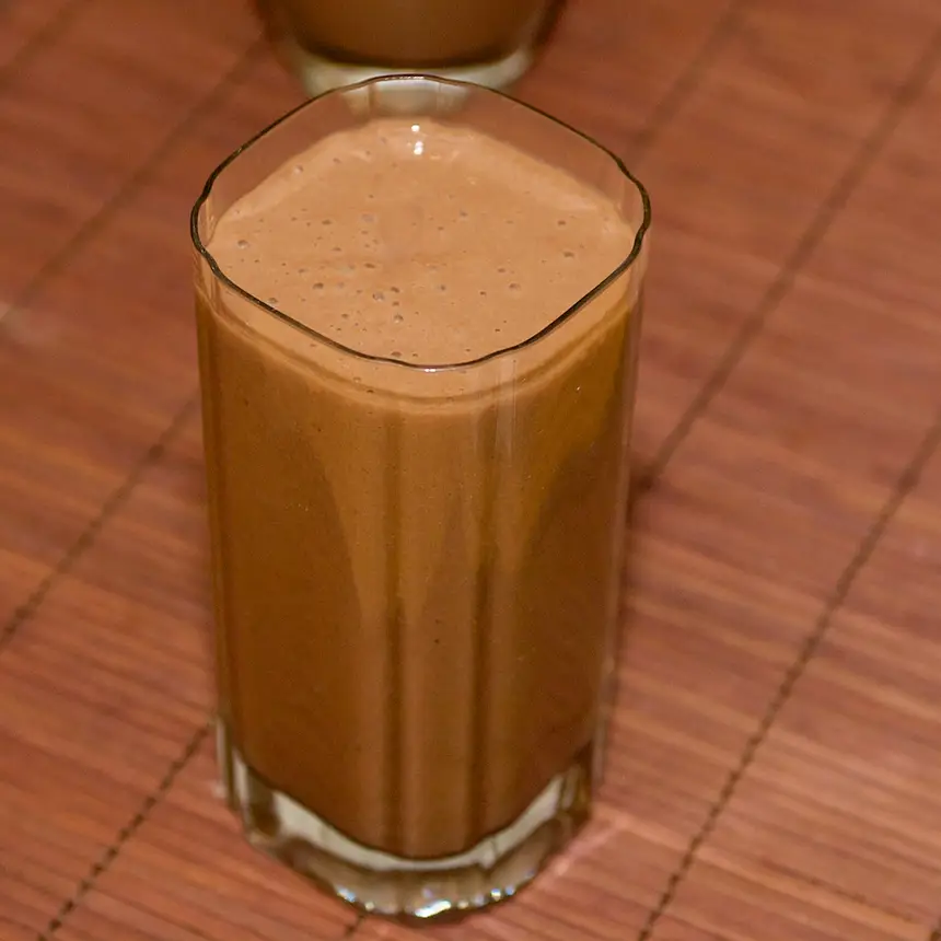 Morning Cocoa, Banana & Soy Smoothie