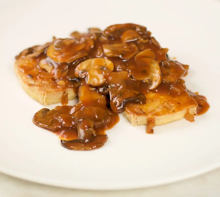 Chickenless Marsala