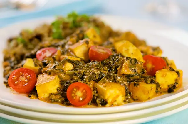 Ananda's Palak Paneer
