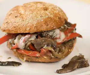Philly Cheese Steak-less Sandwich