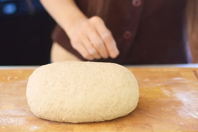 Knead until smooth and elastic, but still soft (3 to 5 minutes)...