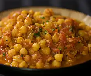 Amazing Spiced Chick Peas