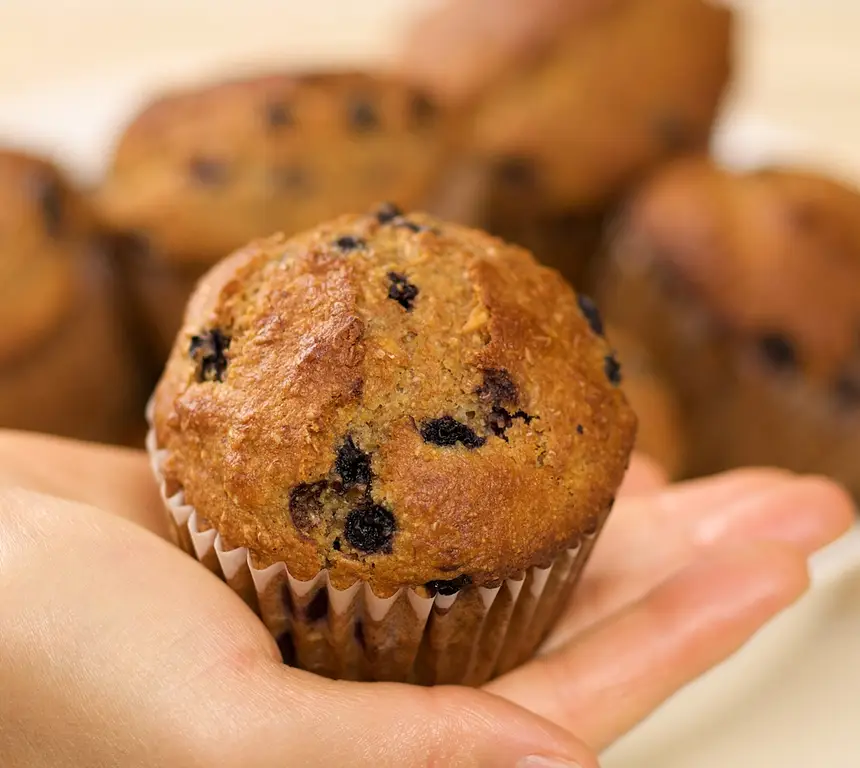 Multigrain Blueberry & Ginger Muffins