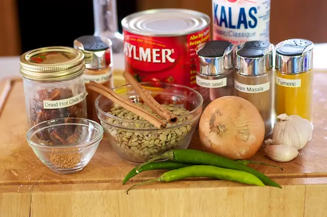 Green Lentil Dhal with Tomatoes & Cinnamon
