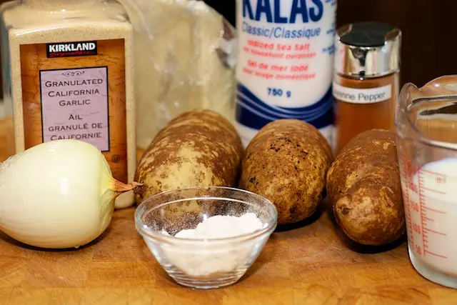 Prepare all the ingredients that recipe needs...