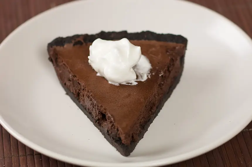 Double Chocolate French Silk Pie