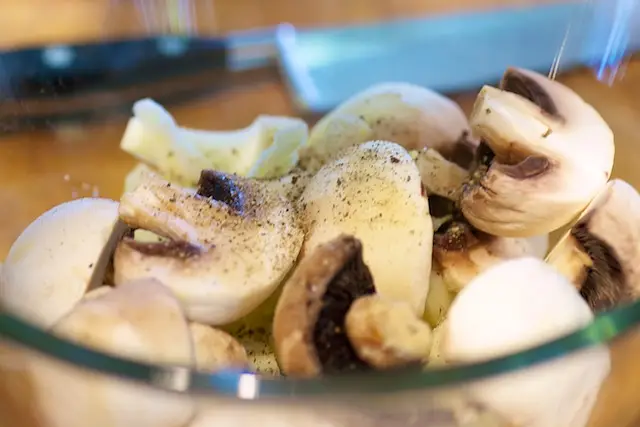 black pepper to taste, and ¼ teaspoon of sugar...