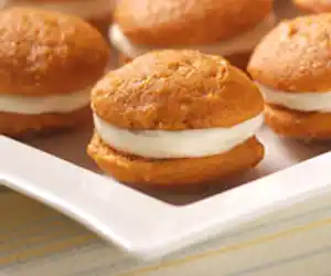 Mini Pumpkin Whoopie Pies