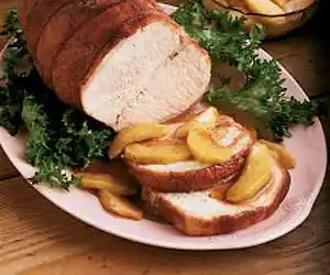 Roast Pork & Spiced Apples