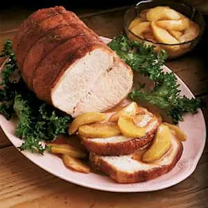 Roast Pork & Spiced Apples