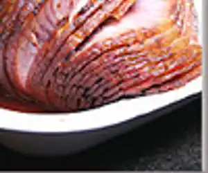 Pineapple Brown Sugar Glazed Ham