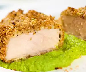 Double Crunchy Baked Pork Chops