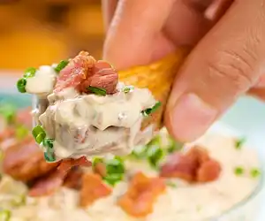 Roast Onion & Bacon Dip
