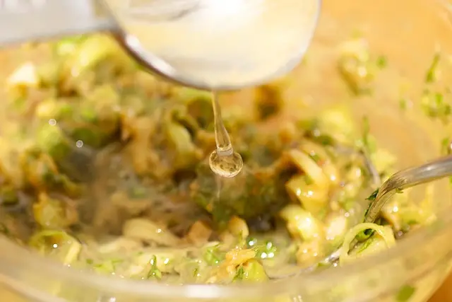 Add 1 to 1 ½ tablespoons of water to thin the sauce a little bit.
