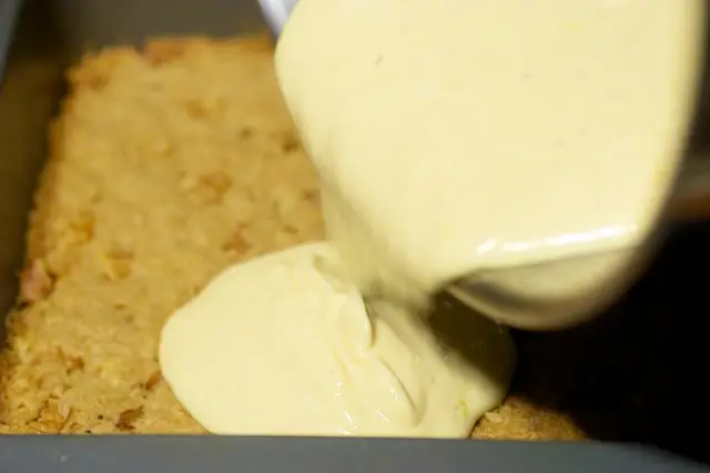 Beat with an electric mixer until smooth and creamy.