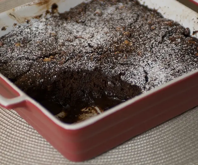 Chocolate Coffee Pudding Cake