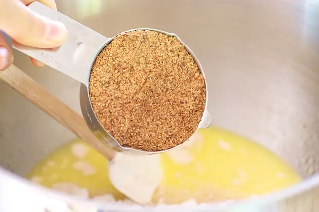 Add ½ cup of toasted wheat germ.