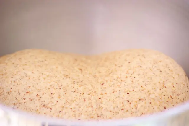 Arrange the dough in a lightly greased bowl.