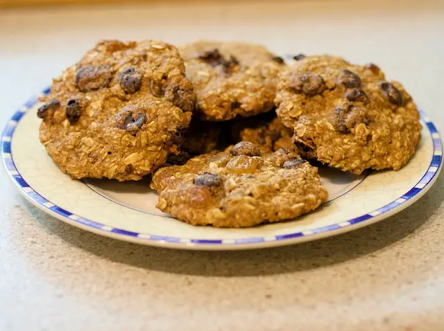 Chocolate Pumpkin Oatmeal Cookies