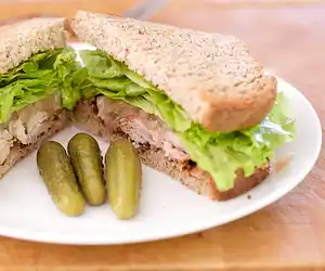 Grilled Pork Tenderloin & Onion Marmalade Sandwich 