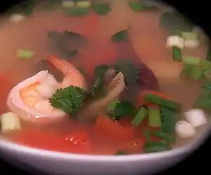 Thai Hot & Sour Shrimp Soup (Tom Yum Goong)