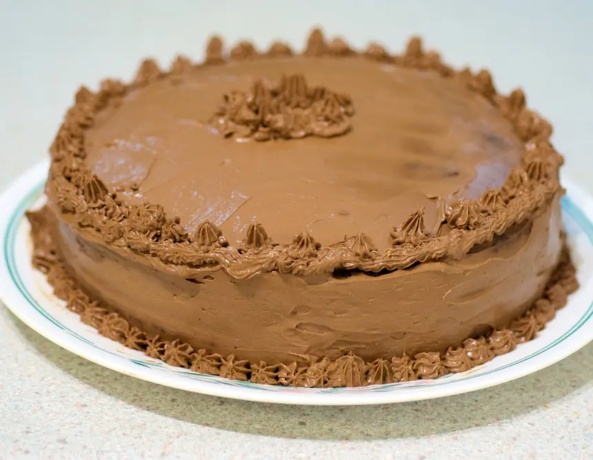 Chocolate Layer Cake No Guilt Low Fat