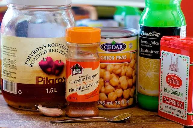 Get together these a few ingredients to make this quick, easy and tasty hummus.