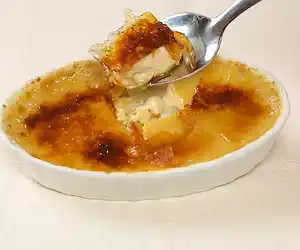 Guilt Free Low Fat Maple Creme Brulee