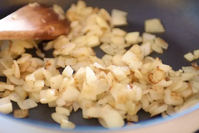 and cook, stirring occasionally until translucent and softened, about 5 minutes.