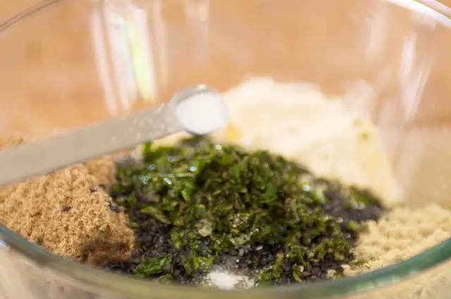 Add ¼ teaspoon of salt.