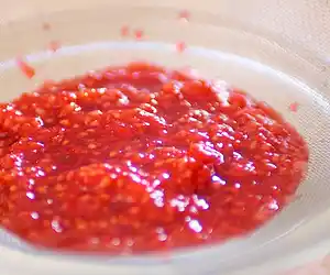 Raspberry Lime Coulis